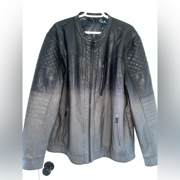 Vegan faux leather jacket - Picture 1 of 3